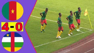 Cameroun 🆚 RCA 40 Résumé de la rencontre  UNIFFAC TOURNOI U17 2023 [upl. by Nrehtak592]