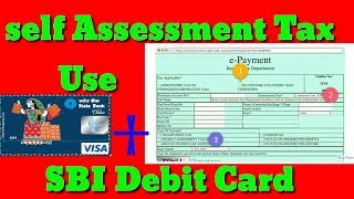 Using SBI Debit card to pay Tax How to epaytax payment through Online Bank AC [upl. by Acinat567]