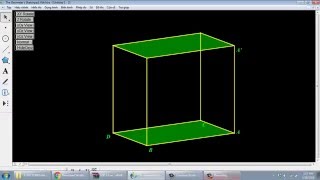 Huong dan chi tiet ve 3D  Hinh hop chu nhat tren phan men Geometers Sketchpad [upl. by Algie]