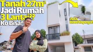 Tiny House 27m2 Desainnya Out of The Box Semaya Living Jaksel [upl. by Analos]