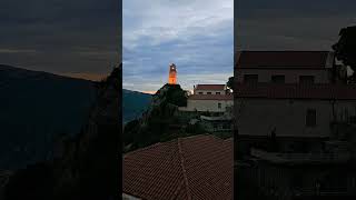 Αραχωβα Arachova Greece greece travel clocktower village mountains views tourism [upl. by Marga]