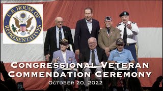 Congressional Veteran Commendation Ceremony 2022  Floridas 16th Congressional District [upl. by Sil]