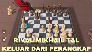 RIVAL MIKHAIL TAL PERMAINAN TERBAIK MIKHAIL BOTVINIK SANGAT MENAKJUBKAN [upl. by Aciretahs401]