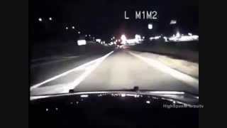 Dallas Texas Police Chase Stolen Truck The Driver Is Ejected During Crash Dashcam Video 1 mp4 [upl. by Alrahc]