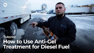 How to Use AntiGel Diesel Fuel Treatment During Cold Weather [upl. by Wirth217]