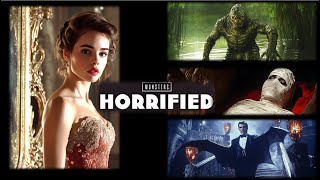 HORRIFIED feat Dracula Frankenstein Mummy Werewolf  Movie Trailer  1950s Super Panavision [upl. by Cain]