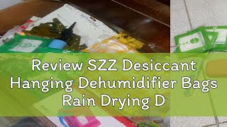 Review SZZ Desiccant Hanging Dehumidifier Bags Rain Drying Dehumidifie Bag [upl. by Recha50]