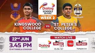 Kingswood College vs St Peters College  Dialog Schools Rugby League 2024 [upl. by Hnacogn]