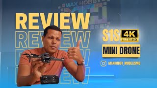 LS S1S MINI DRONE DUAS CÂMERAS 4K HD COM SENSOR DE OBSTACULO [upl. by Gordy398]