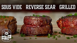 How to Cook Steak Experiment  Grilled vs Sous Vide vs Reverse Sear [upl. by Yleek632]