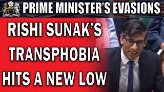 Sunak Launches Mystifying Transphobic Attack at PMQs [upl. by Yong929]