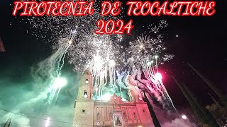 PIROTECNIA DE LA FERIA DE TEOCALTICHE 2024 [upl. by Becker224]