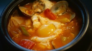 바지락 순두부 찌개 [upl. by Ahtnahc]