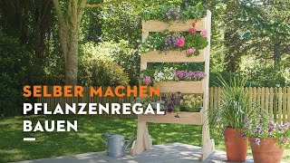 STIHL Anleitung Pflanzenregal bauen [upl. by Eseilenna]