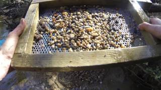 Digging for Sapphires from start to finish Weld River Tasmania [upl. by Tran]