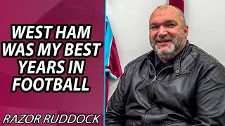 quotWest Ham Was My Funniest Years In Footballquot Neil Razor Ruddock Interview [upl. by Tillo451]