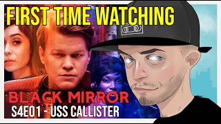 Black Mirror S4E01  USS Callister REACTION FIRST TIME WATCHING [upl. by Katerina923]