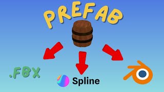 How to export prefabs in Unity [upl. by Iruyas]