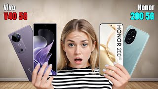 Vivo V40 Vs Honor 200  Honor 200 Vs Vivo V40  Full Comparison  Which one is Best [upl. by Kilgore]