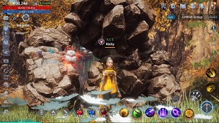 DEFEATING GIANT ROCK FIEND GINKO VALLEY MIR4 [upl. by Xet]