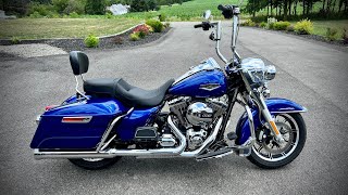 I Installed 16” Bagger Bars On My 2015 Harley Davidson Road King [upl. by Tavie222]