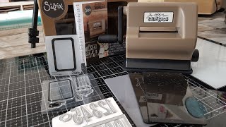 TEST SCRAPBOOKING BIG SHOT SIDEKICK DE SIZZIX TIM HOLTZ [upl. by Anekam]