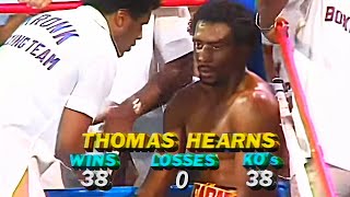 The Most Brutal One Punch Knockout In History  Thomas Hearns vs Roberto Duran [upl. by Naitsabes]