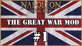 Lets Play NTW The Great War  Great Britain 1 [upl. by Royal587]