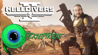 Jacksepticeye in Helldivers II  greenscreen jacksepticeye meme [upl. by Melita]