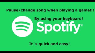 How to PauseSkip a song when Spotify is minimized [upl. by Eseenaj]