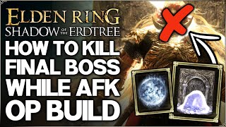 Shadow of the Erdtree  This is BROKEN  How to Kill Radahn While AFK  Best Mimic Build Elden Ring [upl. by Auberbach]