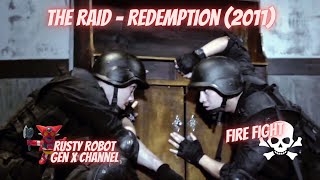 The Raid  Redemption 2011  Rusty Robot’s Gen X Media  Fire Fight [upl. by Naldo]