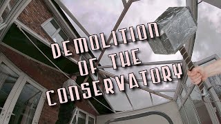 Dismantling the Conservatory  Step by Step  Gobud Pro [upl. by Engle]