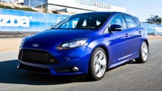 2013 Ford Focus ST Hot Lap  2013 Best Drivers Car Contender [upl. by Piwowar]