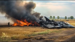 Russias Mikoyan MiG35 Fighter Pilot Rushes Out of Cockpit After a Hit by Ukraine Missile  ARMA 3 [upl. by Nannarb]