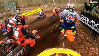 Hawkstone International MX 2023 EMX125 Race 2 [upl. by Leiruh]