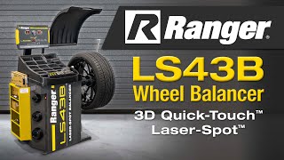 Ranger LS43B Laser Wheel Balancer – First Look [upl. by Naira]