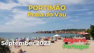 Portimão Vau Beach Street Walk September 2023 [upl. by Asnerek]