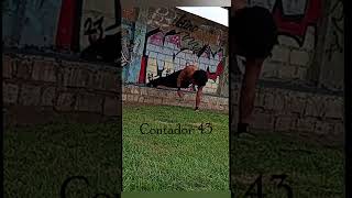 63 Flexiones DECLINADAS x100días calisthenics calistenia aesthetics motivation fitness short [upl. by Matless]