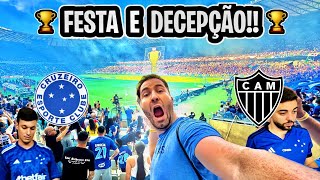 GALO CAMPEÃO MINEIRO EM PLENO MINEIRÃO LOTADO Cruzeiro 1 x 3 AtléticoMG [upl. by Elocaj]