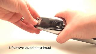 How to Change Trimmer Attachments  Wahl [upl. by Waine98]