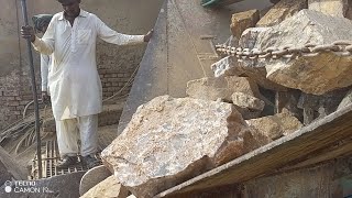 Amazing quarry primary rock stone crushing super satisfying stone crushingrockcrushing asmrsounds [upl. by Nayb740]