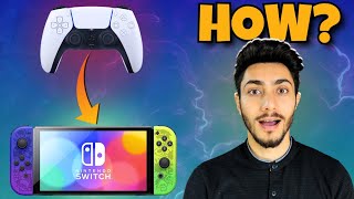 How to connect PS5 Controller to Nintendo SwitchEasy [upl. by Inavoig]