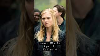 Clarke Griffin then an now the100 [upl. by Hsirt]