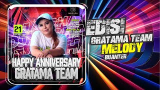 DJ AYCHA  HAPPY ANNIVERSARY GRATAMA TEAM  LIVE IBIZA EDISI MELODY BUANTER [upl. by Glennie]