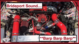 13B Bridgeport Single Turbo Sound idle and engine bay walk around [upl. by Naneek851]