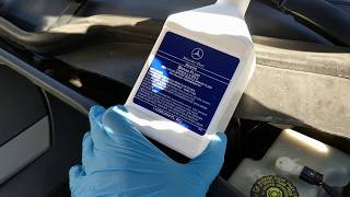 Use MityVac to Change Brake Fluid in 2010 Mercedes ML550 or ML350 w164 [upl. by Themis]