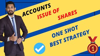 Issue of Shares  One shot  Important video for term 1  Class 12 [upl. by Weston]