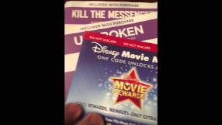 Over 450 free digital HD copy codes ultraviolet vudu Disney rewards iTunes part one [upl. by Samale]