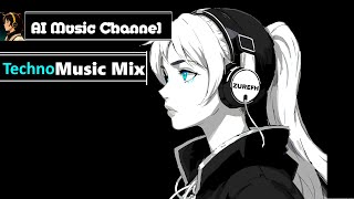 German Underground Techno 1 2  AI Music Channel [upl. by Otrebile]